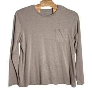 Goodfellow Tan Long Sleeve T-Shirt - Size XXL